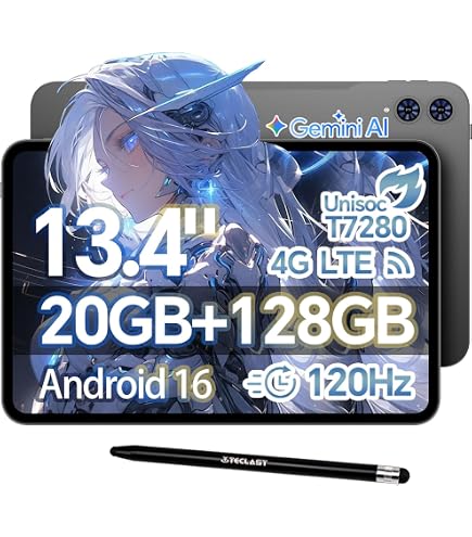 Amazon.co.jp: 2025 Android 15 タブレット TECLAST T60 AI タブレット